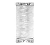 Gutermann No 40 Sulky Rayon Embroidery Thread 500m 1001 Purple - Each