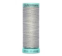 723878-38 -1 Fog Grey Gutermann R753 No.40 Silk Thread 30m x 1 Reel