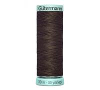 723878-694-1 Brunette Gutermann R753 No.40 Silk Thread 30m x 1 Reel