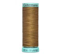 723878-887-1 Golden Syrup Gutermann R753 No.40 Silk Thread 30m x 1 Reel