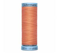 Gutermann Silk Thread, 100m/109 yd, Peach Fuzz