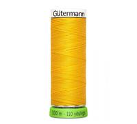 Gütermann 723860 106 Gutermann Sew All 100% Recycled Polyester Thread 100mtr, Golden Yellow, (100M) EU