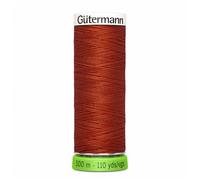 Gutermann 723860 837 Sew All 100% Recycled Polyester Thread 100mtr, Amber, One Size