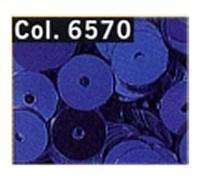 Gutermann Round Flat Sequins 6mm Circles Colour 6570 - Per Pack (603872\6570)