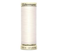 Gütermann creativ Sew-All Thread Polyester 100 m Bridal White (0111)