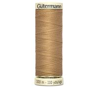 Gutermann Sew-All General Purpose Polyester Thread for Hand or Machine Sewing, Embroidery and Stitching - Colour 591-1 x 100m Spool