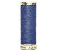 Gutermann Sew-All General Purpose Polyester Thread for Hand or Machine Sewing, Embroidery and Stitching - Colour 112-1 x 100m Spool