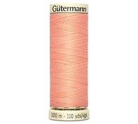 Gutermann Sew-All General Purpose Polyester Thread for Hand or Machine Sewing, Embroidery and Stitching - Colour 586-1 x 100m Spool