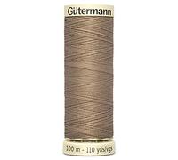 Gutermann Sew-All General Purpose Polyester Thread for Hand or Machine Sewing, Embroidery and Stitching - Colour 868-1 x 100m Spool