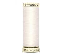 Gütermann creativ Sew-All Thread Polyester 100 m Bridal White (0111)