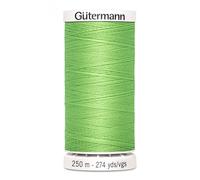 Gutermann Sew All Polyester Thread, 250 Mtr, Spring Green (0153), 5.5 x 2.7 x 2.7 cm