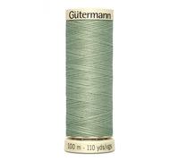 Gutermann Sew All Polyester Thread, 100Mtr, Mineral Grey (0224)