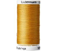 Gutermann Sew All Polyester Thread, 250Mtr, Jeans Gold (0968), 5.5 x 2.7 x 2.7 cm
