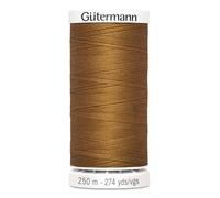 Gutermann Sew All Polyester Thread, 250Mtr, Toffee (0448), 5.5 x 2.7 x 2.7 cm