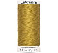 Gutermann Sew All Polyester Thread, 500mtr, Jeans Gold (0968), 5.5 x 3 x 3 cm