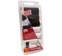 Gutermann Sew-All Polyester Thread Set - 7 Spools-Black & White
