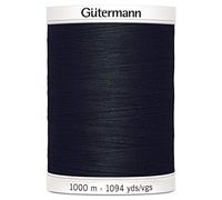 Gutermann Sew All Sewing Thread 1000m Black 000 - per spool