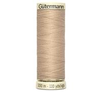 Gutermann Sew-All Thread: 100m Spools: Light Brown: Pack of 5