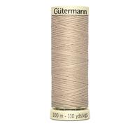 Gutermann Sew-All Thread 110yd-String Beige 100P-505