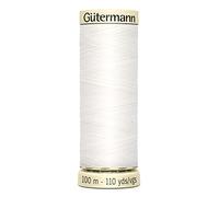 Gutermann Sew-All Thread, Polyester, White, 100 m