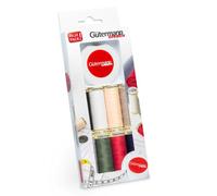 Gutermann Sew-All Thread Set - 8X100M Best-Selling Shades + Tape Measure For Everyday Sewing