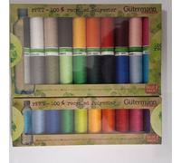 Gutermann Sew All Thread Set Recycled (rPET) - 10 or 20 reels pack of 100m
