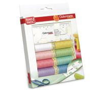 Gutermann Sew All Thread Set with Seam Gauge Multicoloured - per pack