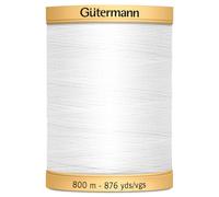 Gutermann Sewing Thread Natural Cotton 800M FULL RANGE OF COLOURS