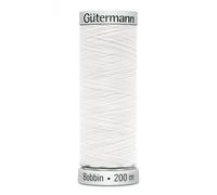 Gutermann Sulky Bobbin Thread 1001 - 200 Metres - each
