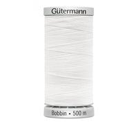 Gutermann Sulky Bobbin Thread 1001 - 500 Metres - each