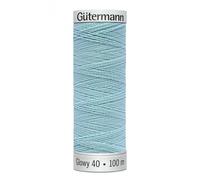 Gutermann Glowy Thread 100m Col.4 Sky Blue - Glow In The Dark Thread