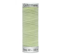Gutermann Glowy Thread 100m Col.7 Pale Green - Glow In The Dark Thread