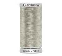 Gutermann Sulky Metallic Embroidery Thread 7001 - 500 Metres - each