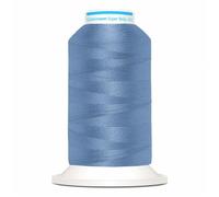 705798-5575-1 Gutermann Super Brite Polyester 40 Machine Embroidery Thread x 1000 mtr Reel, Dusty Blue