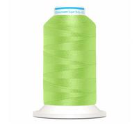 705798-5621-1 Gutermann Super Brite Polyester 40 Machine Embroidery Thread x 1000 mtr Reel, Light Lime
