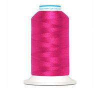 705798-5732-1 Gutermann Super Brite Polyester 40 Machine Embroidery Thread x 1000 mtr Reel, Dark Fuchia