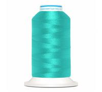 705798-5746-1 Gutermann Super Brite Polyester 40 Machine Embroidery Thread x 1000 mtr Reel, Teal