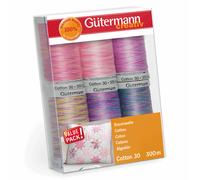 Gutermann Thread Set: Cotton No.30: 6 x 300m: 4