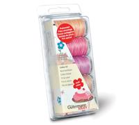 Gutermann Thread Set: Machine Emb. Cotton 30-Pink/Purple, Pinks/Purples