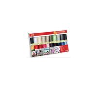 Gutermann Thread Set: Sew-All: 100m: Pack of 20, Assorted