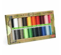Gutermann Thread Set: Sew-All: Recycled (rPET): 20 x 100m: Assorted
