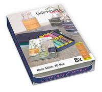 Gutermann Thread Storage Tin Deco Stitch 70: 8 x 70m