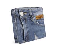 Gutermann Thread Storage Tin Denim Thread with Needles and Labels
