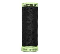 Gutermann Top Stitch 30M BLK