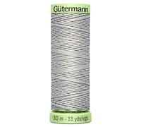 Gutermann Top Stitch Thread 30m Grey - 38