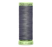 Gutermann Top Stitch Thread 30m Grey - 701