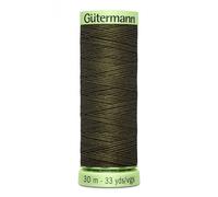 Gutermann Topstitch Thread, Military Green 0689, 30 m