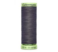Gutermann Topstitch Thread, Polyester, Smoke Grey 0702, 5.5 x 1.8 x 1.8 cm