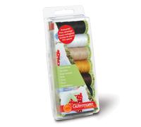 Gutermann TOP STITCH Thread Set Extra Strong - 7 Reels of 30m ASSORTED COLOURS