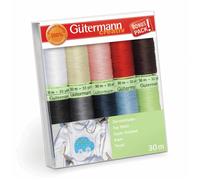Gutermann Top Stitch Thread Set Multicoloured - per pack